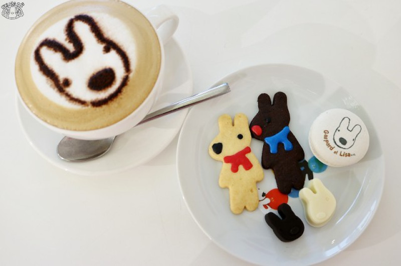 【台北信義．市政府站】麗莎和卡斯柏 Gaspard et Lisa 期間限定主題餐廳（統一阪急百貨 美人塾Café ）-東區咖啡廳．下午茶