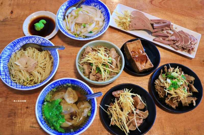 胡國雄古早麵‧日治時期開幕至今的埔里在地美食，黑白切料理超重口味 - 敦 小 蓮の食旅錄