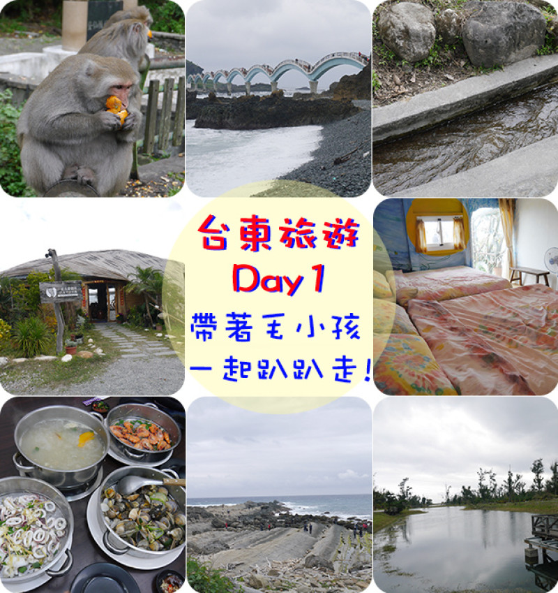 【台東景點】泰源幽谷、三仙台、水往上流遊憩區、藍色愛情海餐廳、小野柳、台東森林公園、花喬海鮮蒸氣火鍋、手作浪花民宿。花東海岸公路 台東旅遊 帶著寵物去旅行