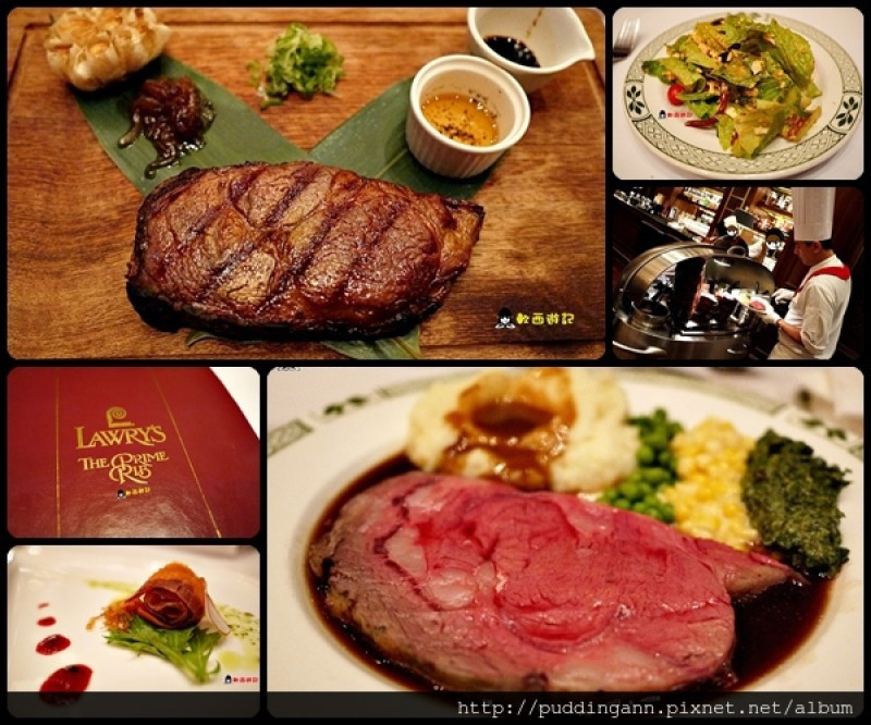 [食記]台北信義區 Lawrys勞瑞斯牛肋排餐廳 高級現切牛肋排 精緻桌邊服務 西式排餐 情人節/尾牙/慶生浪漫首選 *WIFI 附菜單 有包廂* 台北情人節餐廳推薦