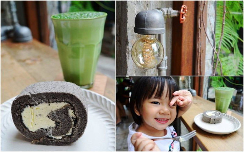 員林美食_右舍咖啡 vicinocafe│員林下午茶推薦，超美環境中享用的抹茶歐蕾超~級~好~喝~ - 愛伊特candy的分享樂園