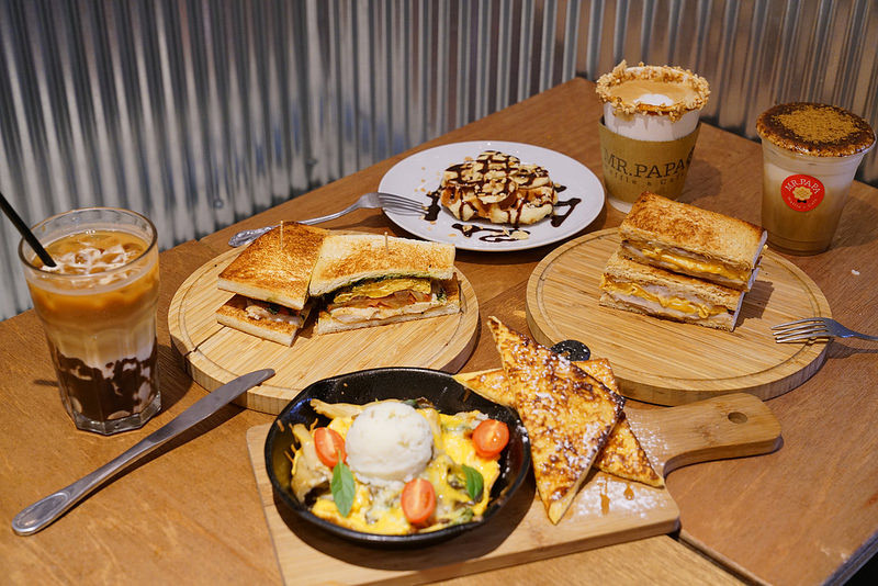 【台北早午餐】MR.PaPa Waffle&Cafe │台北美食│永春早午餐│早午餐│