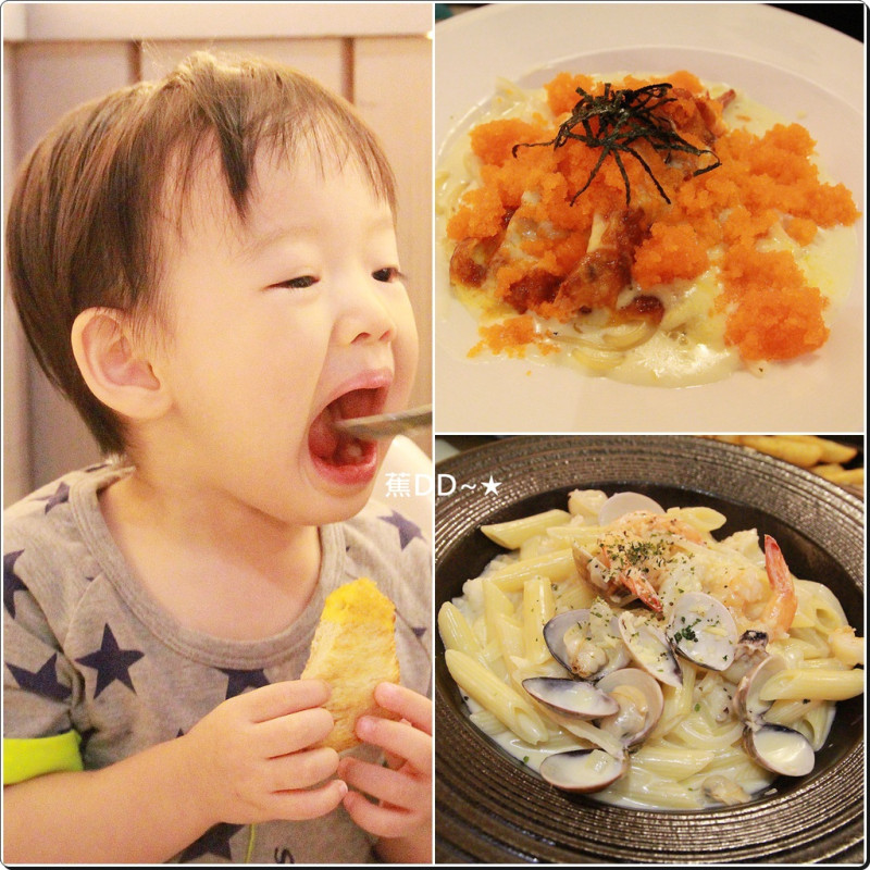 [食記] [台中 – 義式] [大里區] 超犯規的明太子海浪衝擊 / 阿喜義大利麵&手工Pizza - 蕉DD的初來乍到
