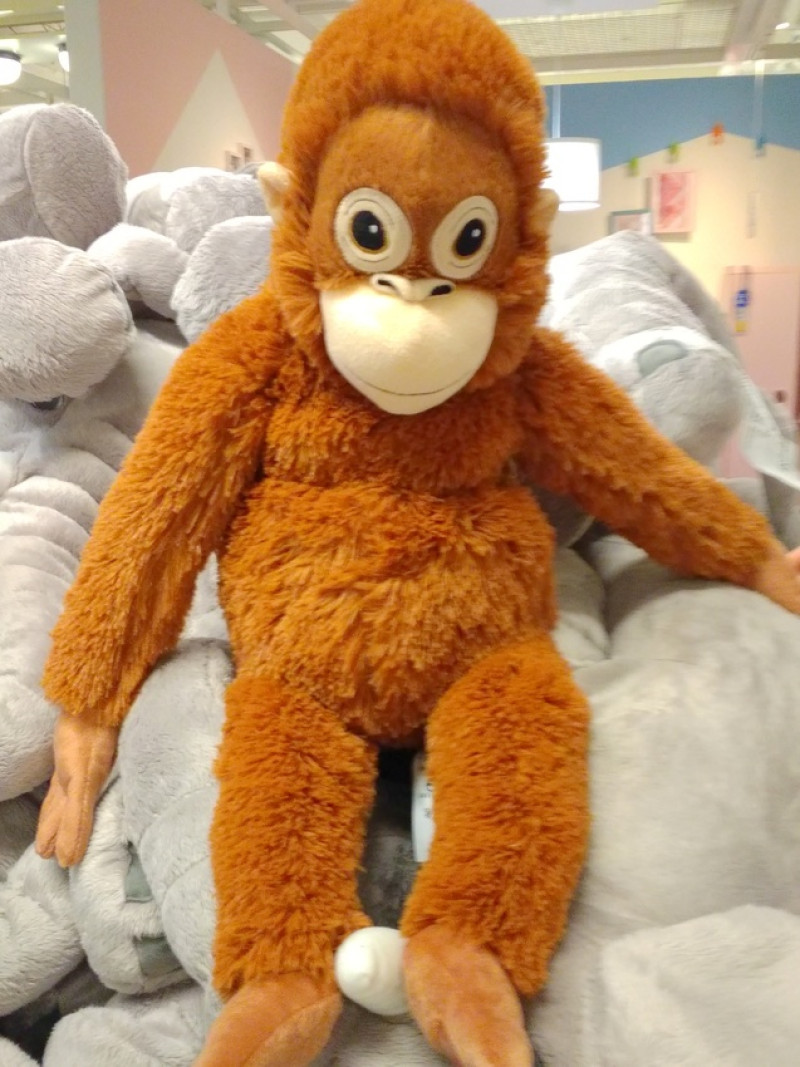 防疫期間的好去處-ikea 絨毛玩偶很療癒