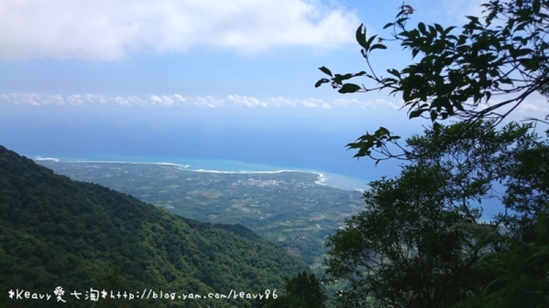 ★台東東河★朝聖南段海岸山脈高峰之一【都蘭山】，也有台東富士山之稱。