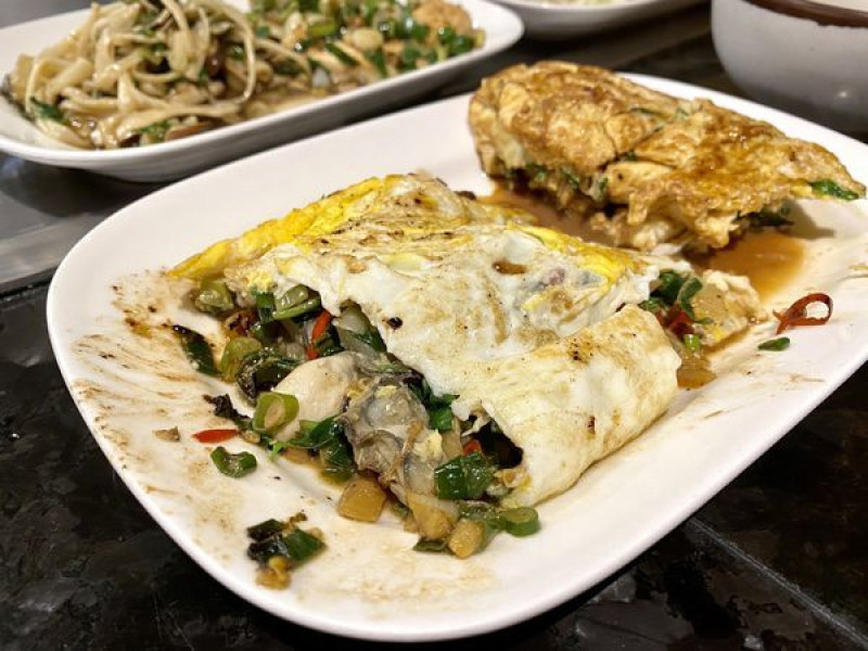 葫蘆小郭鐵板燒 - 蚵蛋真不錯