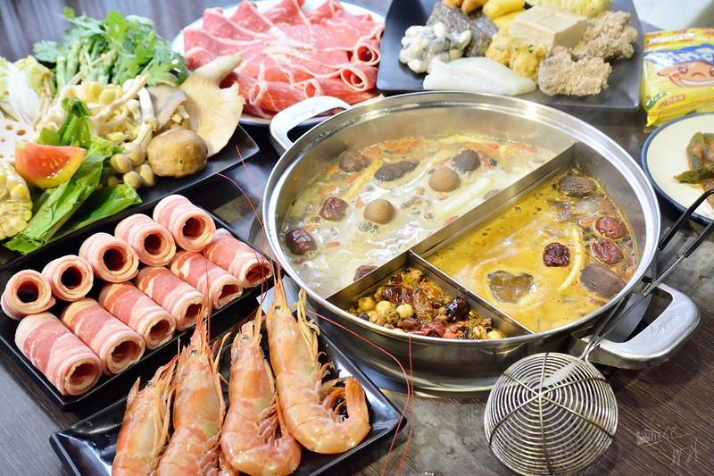 台北大安區:蒙古紅蒙古麻辣火鍋吃到飽