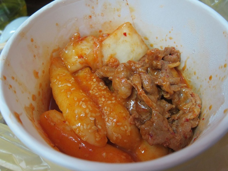 南方公園 韓湘韓式烤肉飯 辣炒年糕~學生最愛 好吃大推