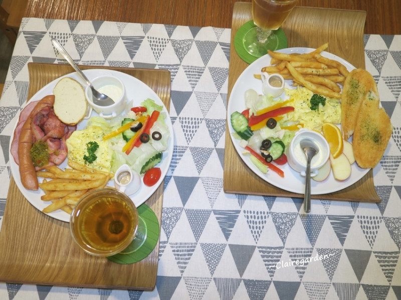 桃園 過日子咖啡~乾燥花少女風格，大份量早午餐