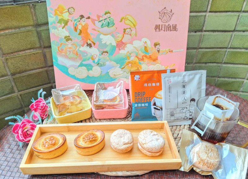 【美食】2025過年禮盒推薦「四月南風-八仙賀喜好運翻倍」新年禮盒開箱，台中伴手禮、送禮推薦、人氣過年禮盒、平價禮盒推薦