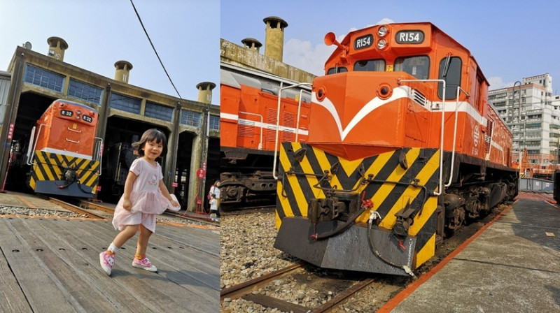 彰化景點_扇形車庫│彰化免費親子景點，台灣唯一保存的扇形車庫，彰化縣的縣定古蹟。 - 愛伊特candy的分享樂園