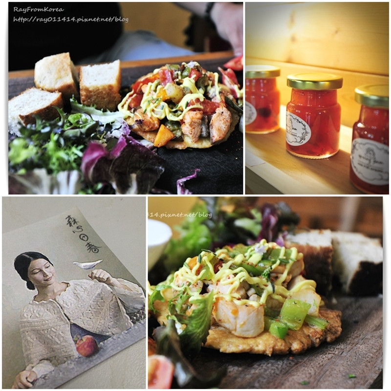 [義式料理]跳脫到南投只吃小吃的迷思，不妨到堅持手工自製果醬 完全大自然擺盤的森心日春坐坐