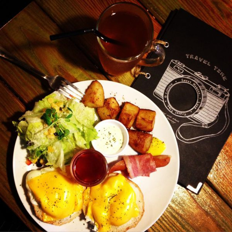 【食記∥中和】Eating 中和全日早午餐ˍ藏匿在巷弄內獨樹一格的懷舊小屋ˍ氣氛格外安靜適合片刻放鬆ˍ近中和環球_捷運新埔站_捷運板橋站
