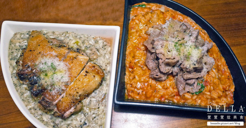 【台北】吃義燉飯。台北最專業的燉飯料理 美味第一名！飯後搭"深夜裡的法國手工甜點"(激推松露磚塊雞腿排奶油野菇燉飯)(捷運南京復興)