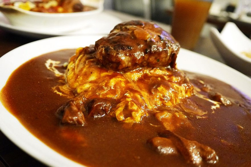 【台北】松江南京 厚子洋食日式西餐*日本人也愛的日式漢堡排蛋包飯‧捷運松山線美食♥♥♥