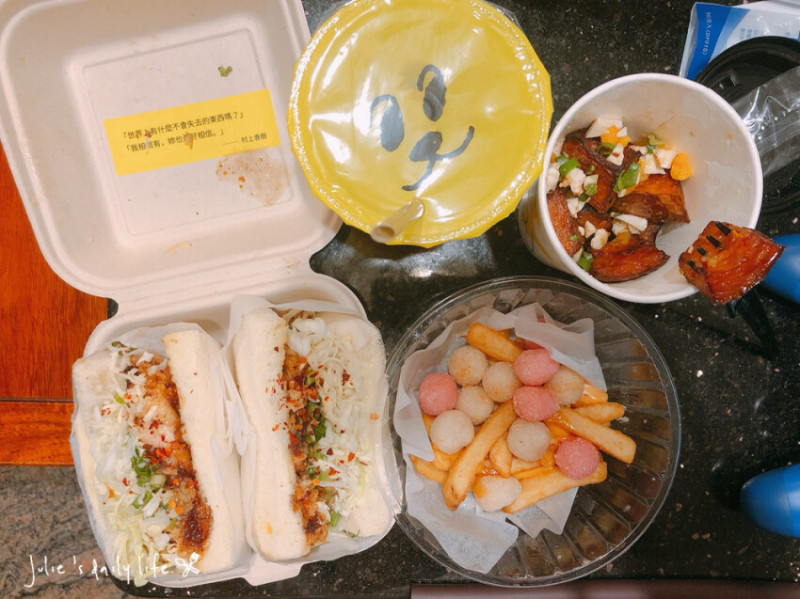 板橋 好初早餐-一擊必初雞腿王三明治套餐-外送、外帶