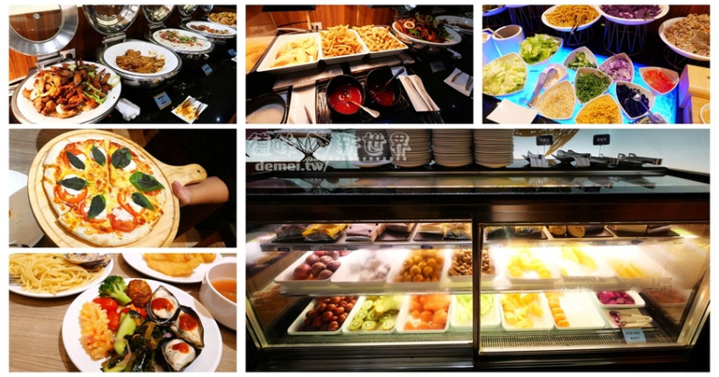 桃園市中壢區美食推薦【Mr. May義式料理】C/P值爆高！義式料理及手工披薩吃到飽│水果&甜點無限供應│消費滿千送百抵用券 - 德妹看新世界