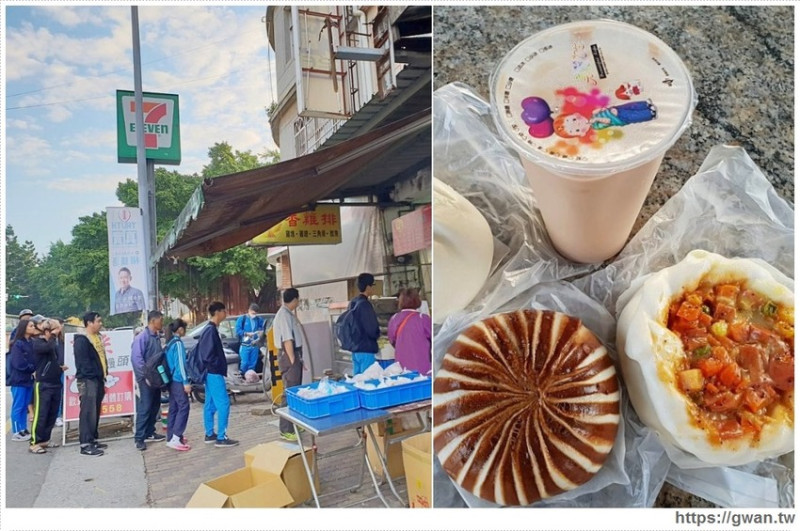 一大早就排隊，黑珍珠、披薩包，太晚來保證買不到！！