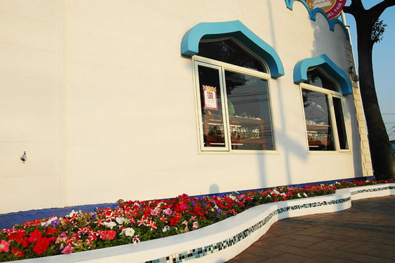 濃厚異國風，地中海風情童話世界❤iicake雲林蛋糕毛巾咖啡館