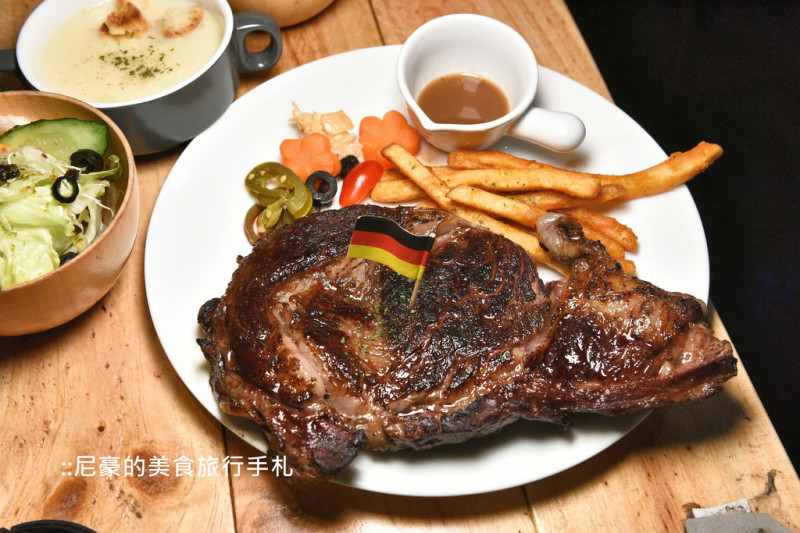 [台北古亭] 水牛城美式炭烤牛排 超高CP值肉食動物的最愛 古亭站杭州南路中正紀念堂聚餐美食推薦