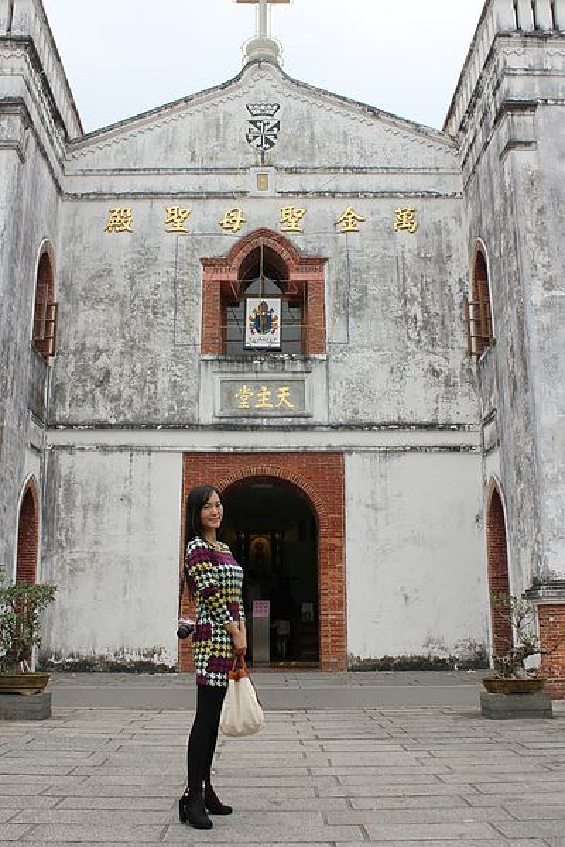 【遊記】屏東✿西班牙碉堡造型之文化遺產三級古蹟~萬金聖母聖殿