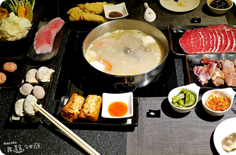 【特色鍋品】珍湯港式火鍋老火湯頭自製手工鍋物香江美饌·台北大安區