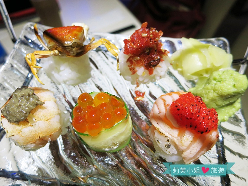 [美食] 台北iRO 新日式料理之創意壽司塔 (晚間套餐) (南京復興站)