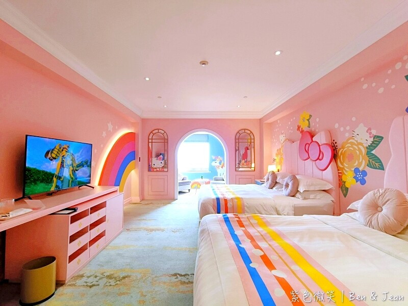 高雄市前金區高雄漢來大飯店》三麗鷗主題房設計到位令人驚喜 高雄港灣美麗風情就在眼前