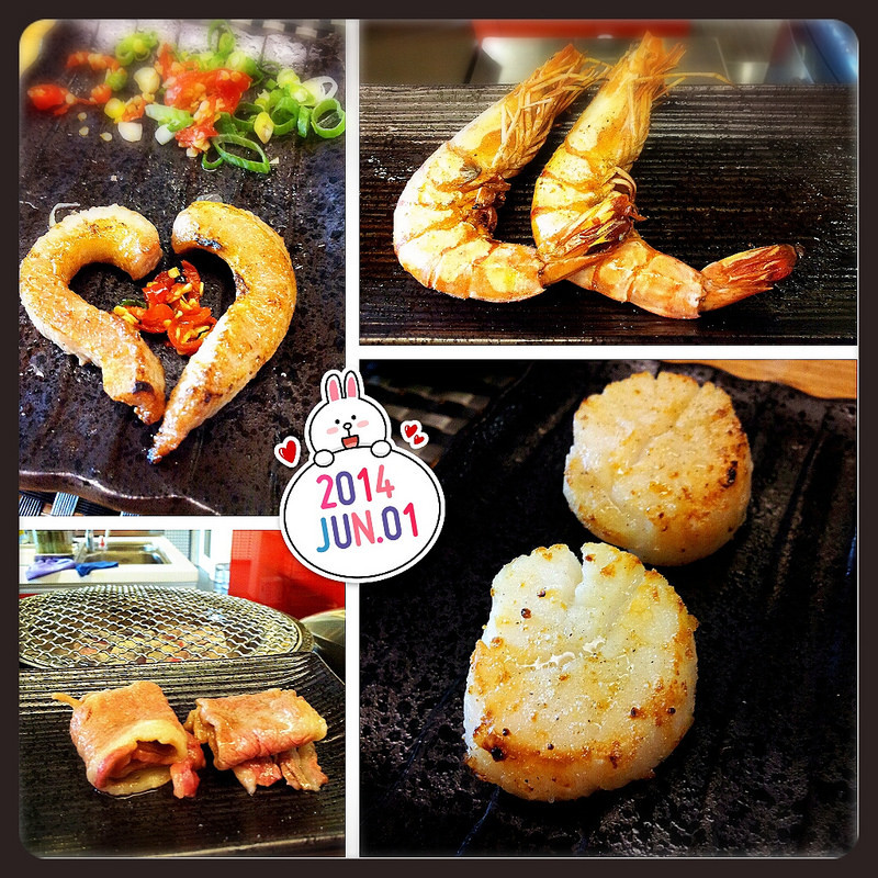 140609{嘉義美食}大氣格局雄野燒肉食堂~~坐在吧台有人幫忙烤肉真不賴~~