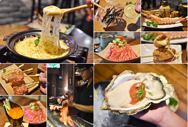 將軍府 ，台中文心路宵夜推薦:大到靠北大生蠔 - Nini and Blue 玩樂食記