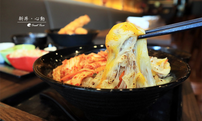 【食記．大同區】新丼 (二訪) - 21種日式丼飯 / 韓美新丼、清爽炸蝦丼 / 小菜和湯免費續 ღ捷運中山站ღ