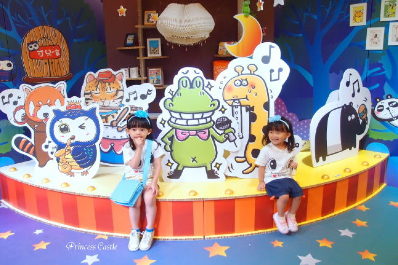 新北永和│比漾廣場_粉綠新裝登場！_台灣插畫家聯名特展【夢想動物園】*找回童心，Q版動物大集合！