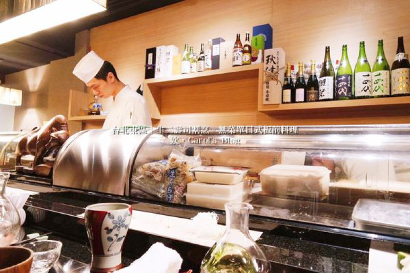 【台北東區│日式料理】牛二壽司割烹│精緻無菜單料理、專用日本進口新鮮魚貨搭上久保田萬壽清酒│適合情侶約會、商業聚餐