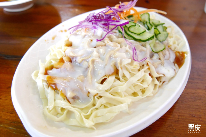 【嘉義※美食】只有嘉義才有的味道。嘉義必吃在地美食。美乃滋涼麵。南門涼肉圓、涼麵