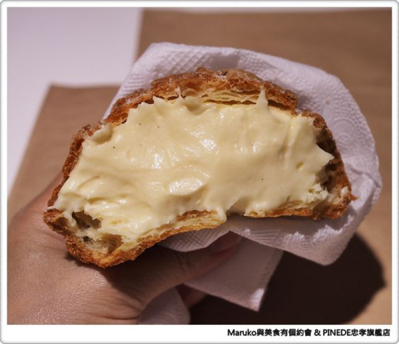 【Maruko愛嚐鮮】遇見美味泡芙 PINEDE 彼內朵來自名古屋老店‧台灣1號店