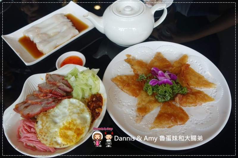 《新竹食品路教育大學附近餐廳》 京龍港式飲茶/港式點心 鮮蝦腐皮捲。爆漿芋頭丸  ︱附影片