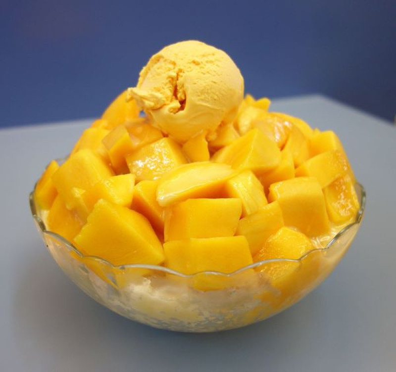 麗都大冰果..現點現削新鮮的芒果冰!!!