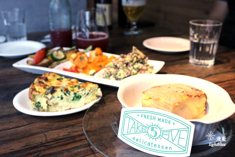 [ 青田街美食 ] 淺藍 × TAKE FIVE五方食藏～想吃多少自己決定！內用野餐都適宜的熟食餐廳