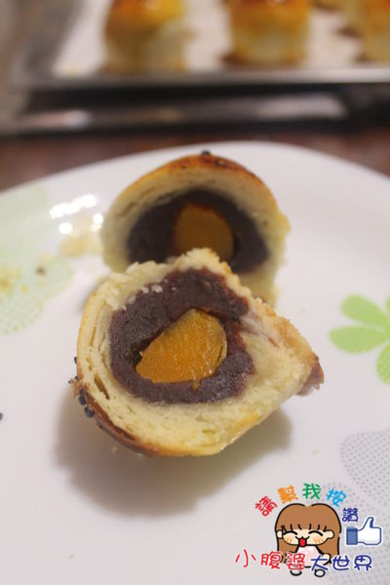 食譜〃簡易蛋黃酥，想要吃自己作＞口＜中秋節送禮必備~小腹婆愛分享~點心食譜