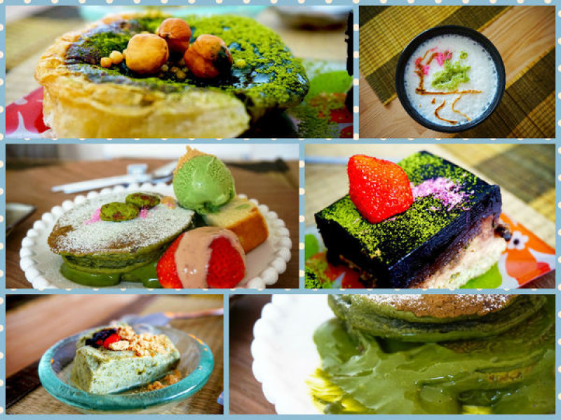 【食記】高雄鼓山-草Doro(二訪)||濃郁抹茶|厚鬆餅|布朗尼|那堤|抹茶控愛店||