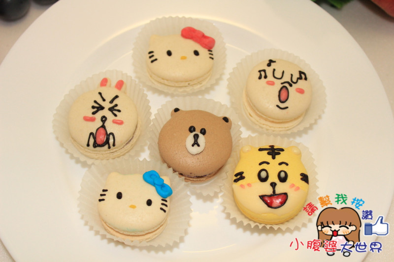 【宜蘭美食】羅東原宿手創烘培(>////<)可愛度爆表捨不得吃的馬卡龍，熊大KITTY饅頭人都出來了!!吃起來降低罪惡感，團購宅配手作下午茶點心美食羅東伴手禮~情人節女友男友生日~道歉禮物必備