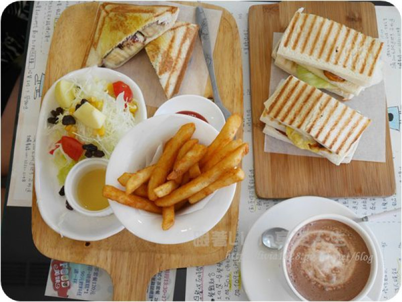 美食。餐廳│ 台北中山區 雙連捷運站 可可芭蕾早午餐 早餐是一天最重要的一餐 一起來到可可芭蕾迎接美好一日的到來 ❤跟著Livia享受人生❤