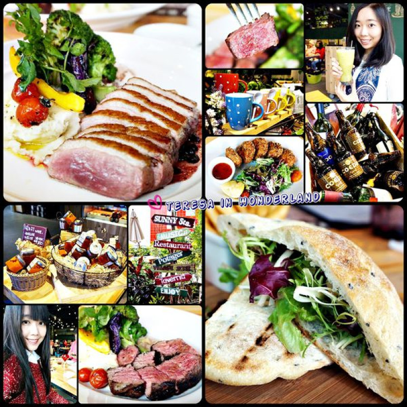 [食記] 內湖區 港墘站 ✿雷蒙小酒館(菠啾花園旁)❀ 陽光村裡的美食天堂♡ 吃飽還可逛逛小市集呢☺