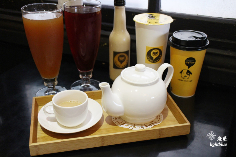 [ 龍山寺．西門站美食 ] 淺藍 ×  iHERE tea & cafe 當地小茶館～松露奶茶，奶茶界的LV