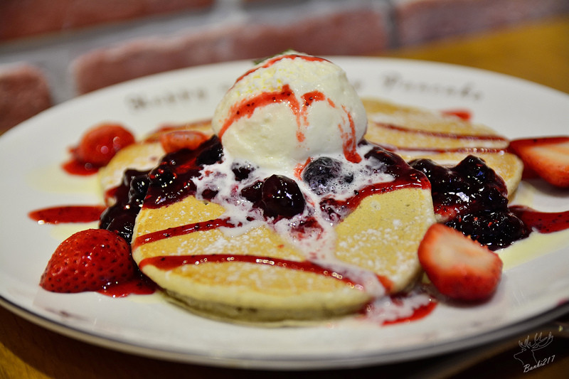 日本來台:九州鬆餅咖啡店厚鬆餅,台北松山區富錦店