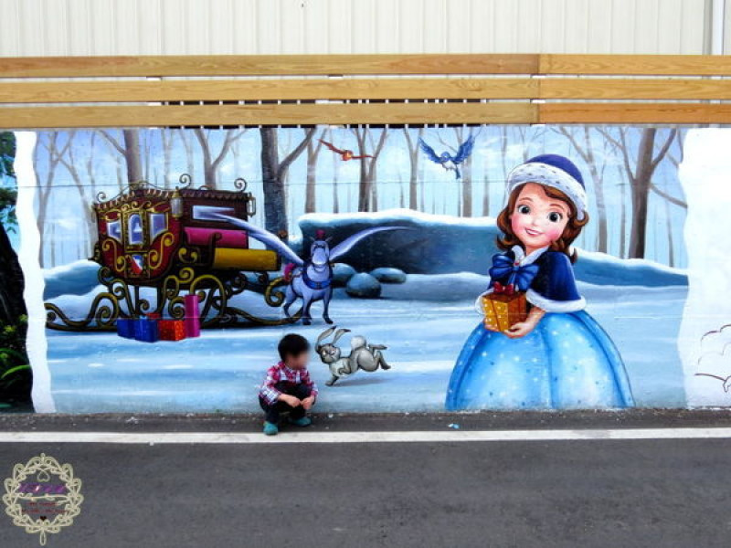 2015.02.23 -【高雄】仁武後安彩繪巷　一起來Let It Go～還是要當海賊王呢？或者跟海棉寶寶一起暢遊海底世界也可以喲❤