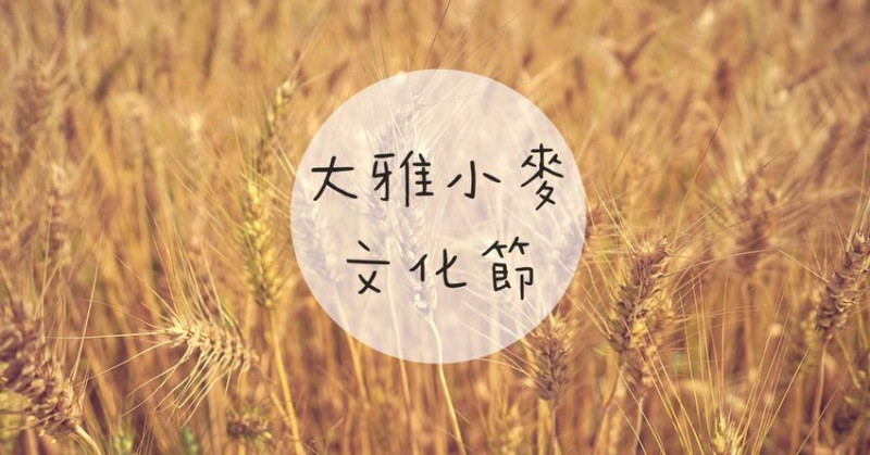 台中景點|大雅金黃麥浪來襲，目前小麥由綠轉黃中，文中放送私藏景點! - 艾薇覓食趣