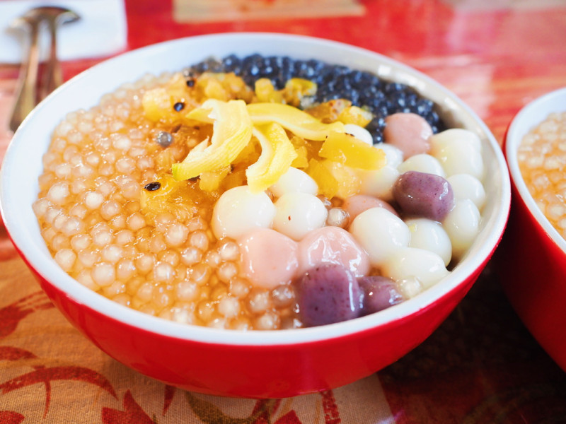 台南安南區．椰庭景觀餐廳｜遊四草隧道必吃古早味手工粉圓冰~食尚玩家推薦(菜單)