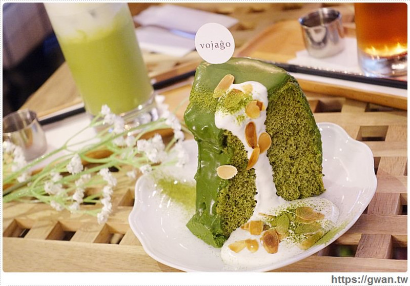 味旅 - 不限時咖啡廳 | 森半抹茶戚風濃郁好吃