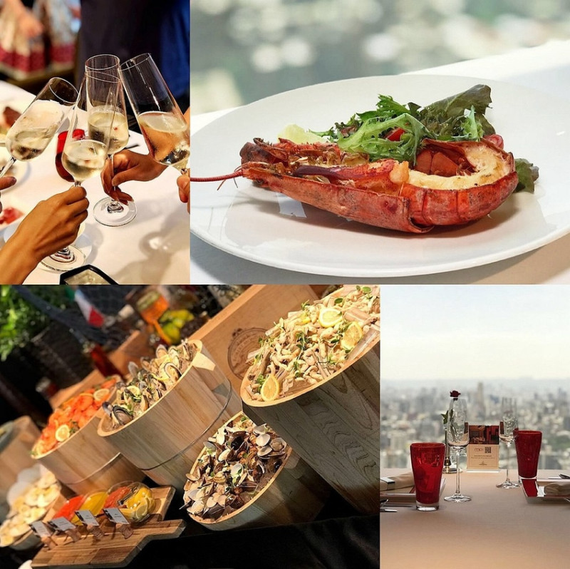 [義大利料理．早午餐]2018台北米其林餐盤推薦．精緻義式早午餐．神秘的七號求婚桌．馬可波羅義大利餐廳ｘShangri-La Taipei 香格里拉台北遠東國際大飯店